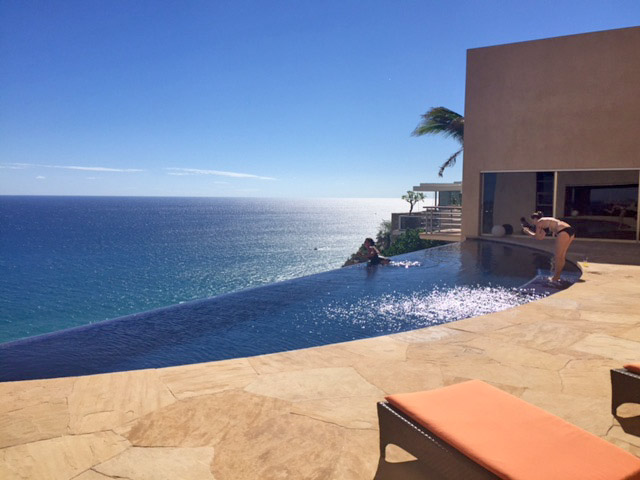 The view from Villa Bellissima in Cabo San Lucas, Mexico vacation rental