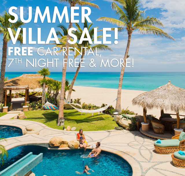 Summer Villa Sale in Los Cabos Mexico Vacation Specials