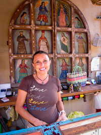 Lupita Cortinas, owner of The Art Market in San Jose del Cabo