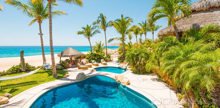 Beachfront vacation rental Villa las Rocas in Los Cabos, Mexico