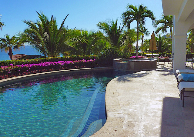 Steps to the One&Only Palmilla Resort, 4-bedroom Villas del Mar 212 is one of our newest vacation rentals in Los Cabos.