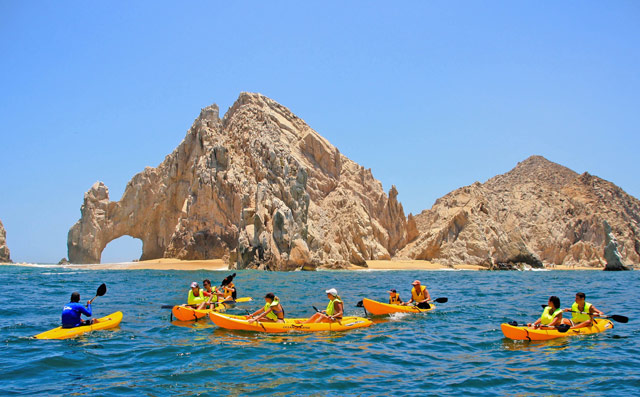 Kayaking in Cabo San Lucas Mexico