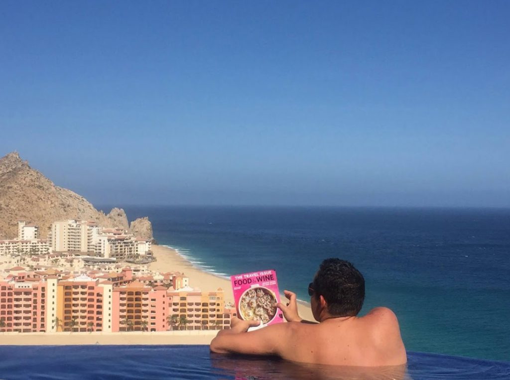 Guest blogger Ray Delgado at vacation rental Villa Bellissima in Cabo San Lucas, Mexico