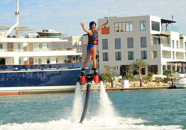Hydro Flyboard - Top 4 Adrenaline-Pumping Activities in Los Cabos Mexico