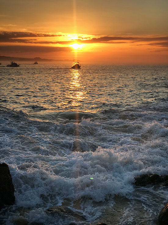 Sunset views in Cabo San Lucas Mexico