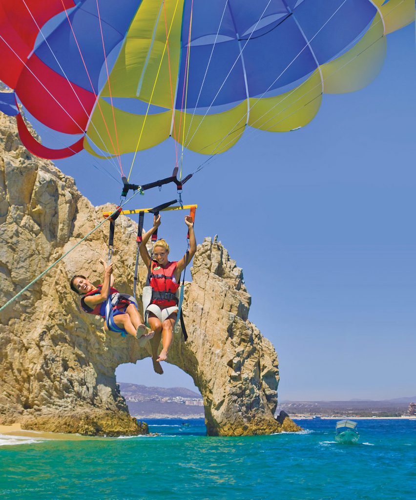 Parasailing Tours and Activities in Cabo San Lucas Mexico