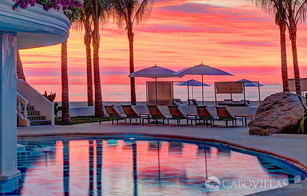 Boutique beachfront resort vacation in Los Cabos Mexico overlooking Sea of Cortez in outstanding location