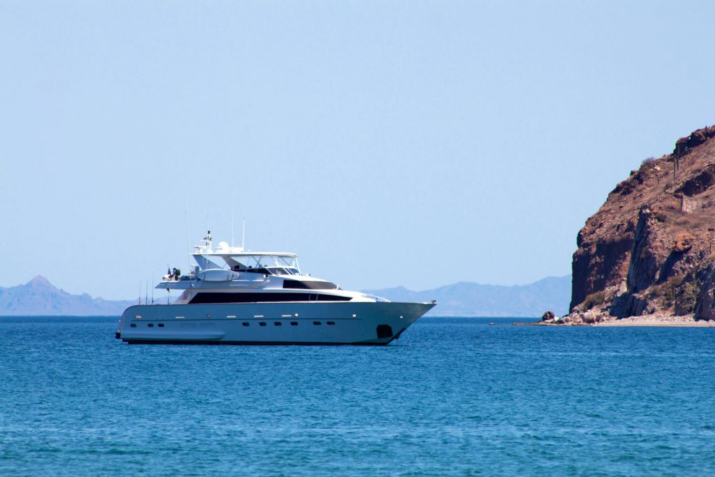 Private luxury yacht charters in Baja California Sur