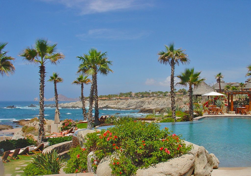 Punta Ballena Beach Club in Los Cabos Mexico is available to guests of select vacation rentals