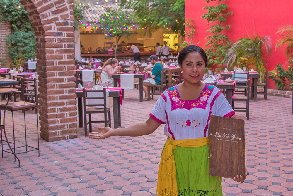 Los Tres Gallos Restaurant in Cabo San Lucas serves authentic Mexican cuisine