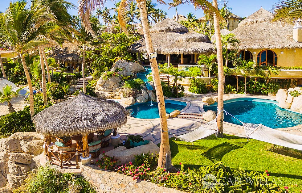 Beachfront Luxury vacation villa rentals in Cabo San Lucas Mexico with unique amenities