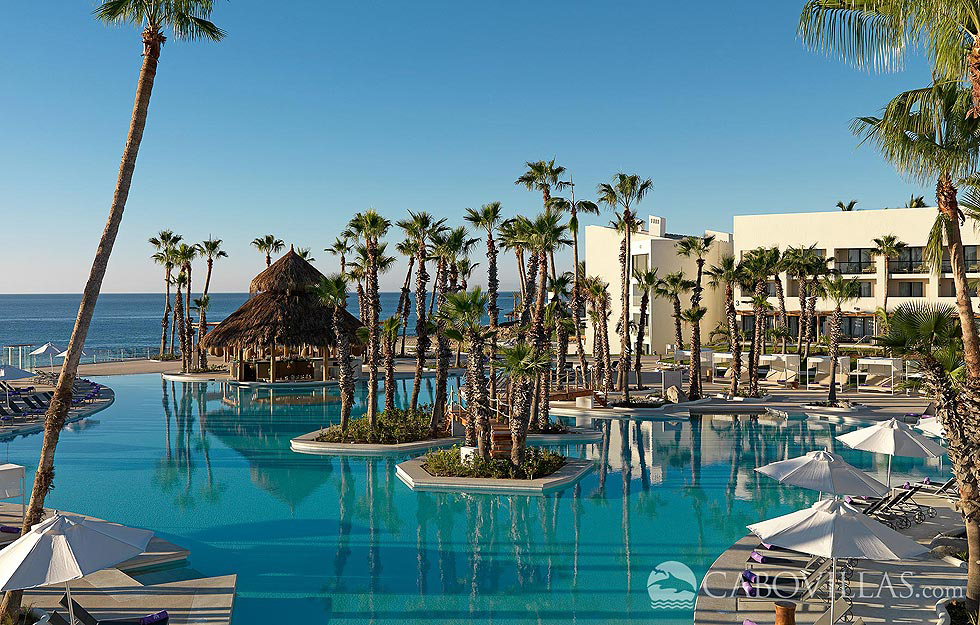 Luxury beachfront all-inclusive resort vacation in Los Cabos Mexico 