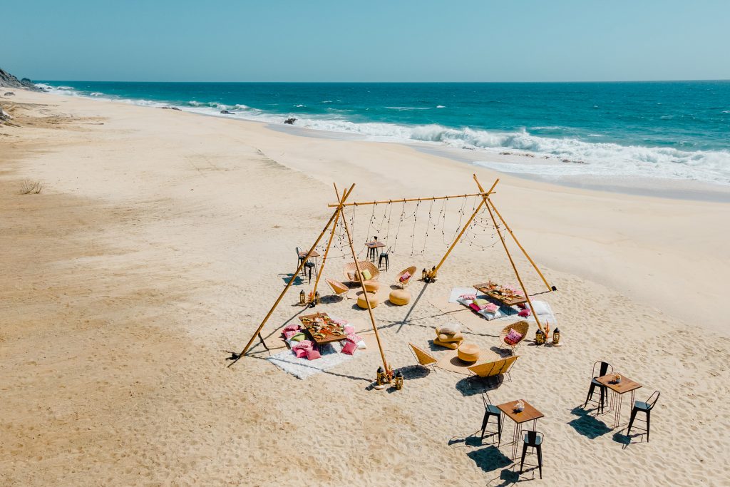 Beachfront Los Cabos destination wedding venue