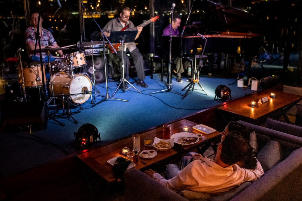 Jazz on the Rocks live jazz music and gourmet dining mixology in Cabo San Lucas Mexico