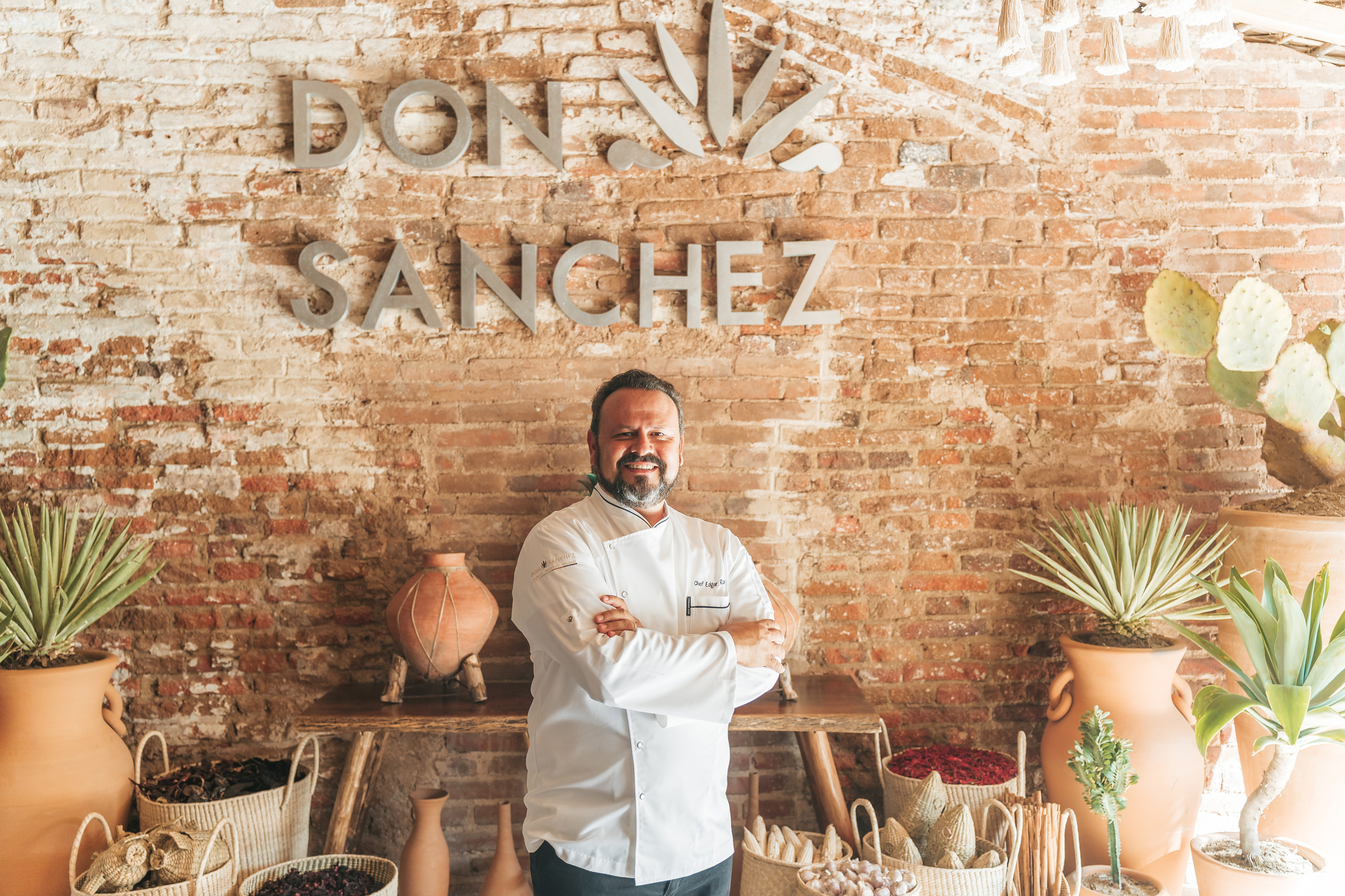 Chef Edgar Roman Don Sanchez fine dining restaurant in San Jose del Cabo Mexico