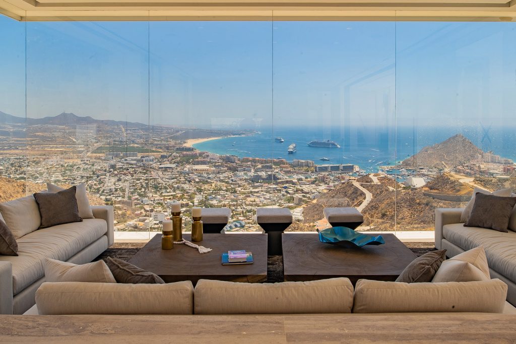 Luxury ocean view private vacation rental Villa Aurora in Cabo San Lucas Mexico